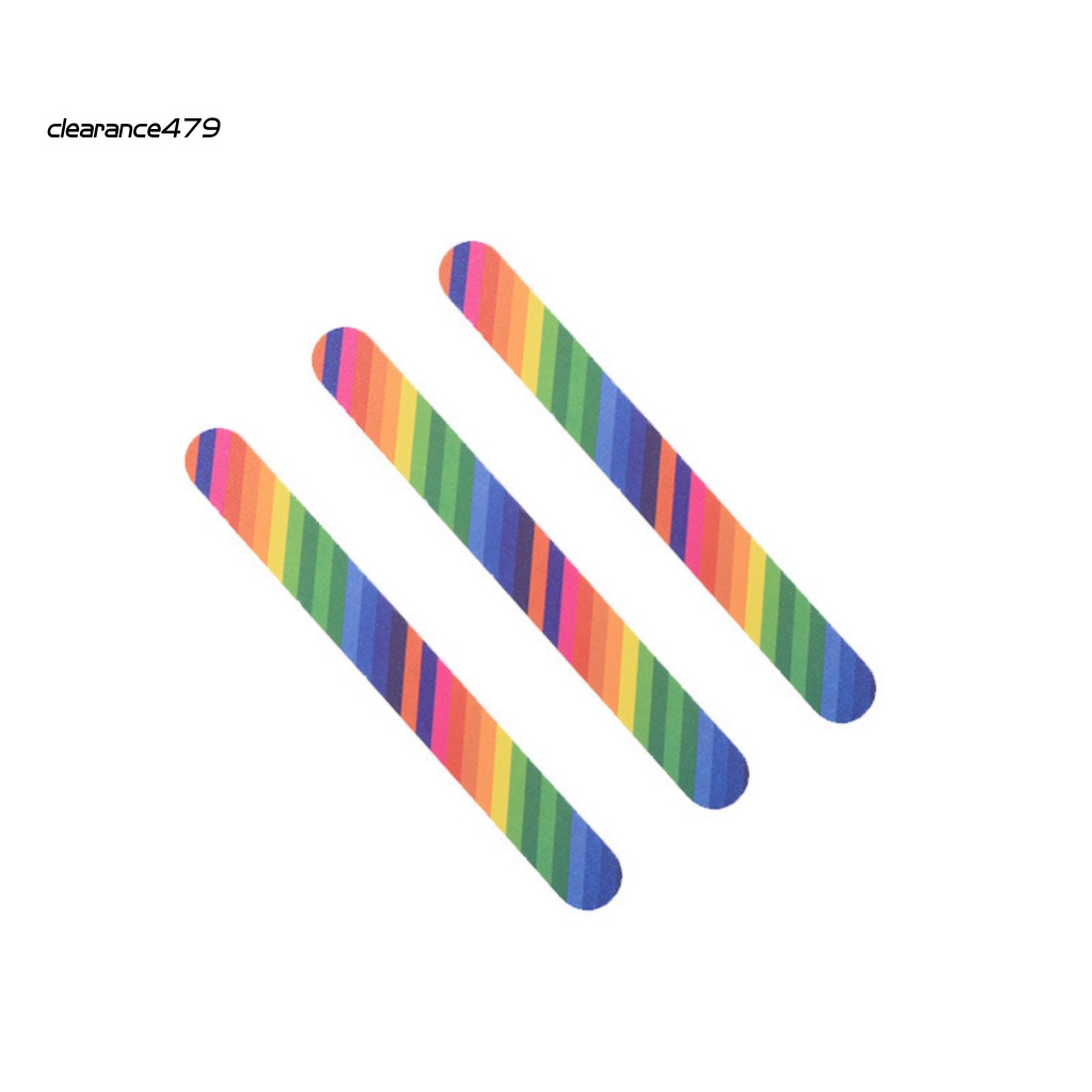 Dụng Cụ Mài Móng Mini Cầm Tay Màu Cầu Vồng Dễ Thương 479