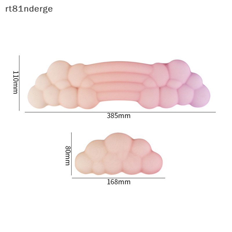 Ge Thảm Cao Su Mềm Lót Chuột Bàn Phím Chống Trượt Có Đệm Kê Tay Cho Văn Phòng