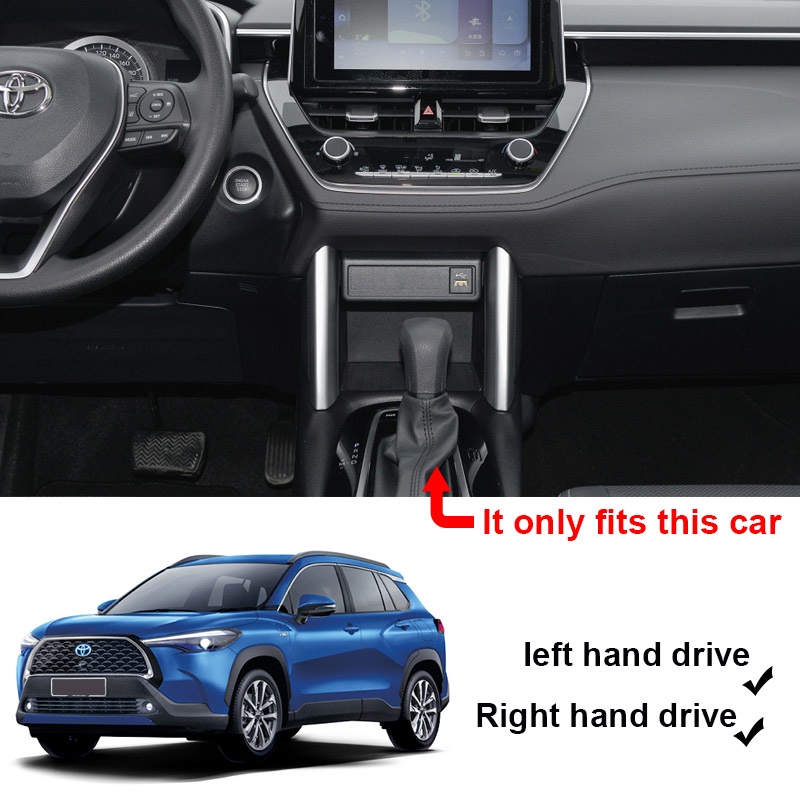 Đế Sạc Nhanh Không Dây 15W Qi Chuyên Dụng Cho Toyota Corolla Cross 2021 2022 2023