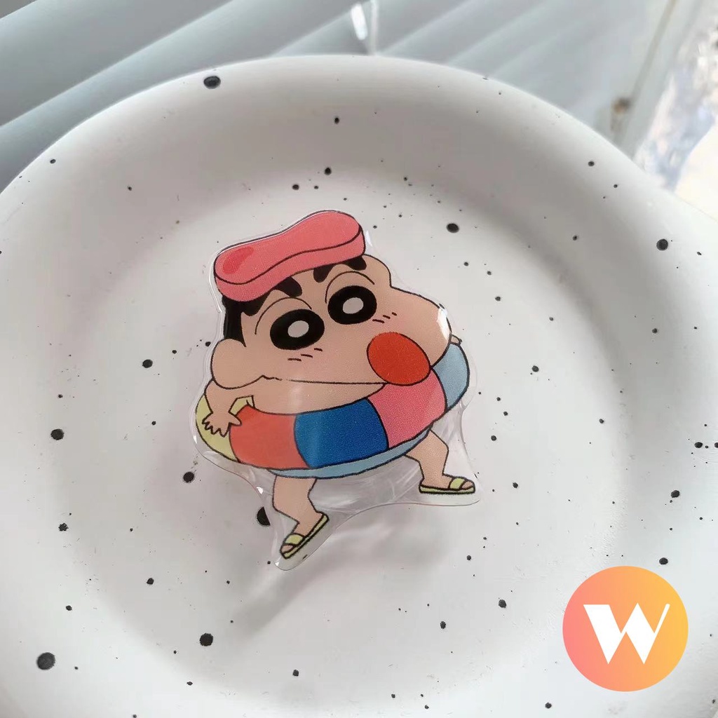 Giá Đỡ Điện Thoại Hình Cậu Bé Bút Chì Shin-chan Dễ Thương