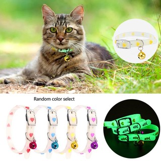 1 vòng đeo cổ bằng silicone phát sáng ban đêm cho thú cưng