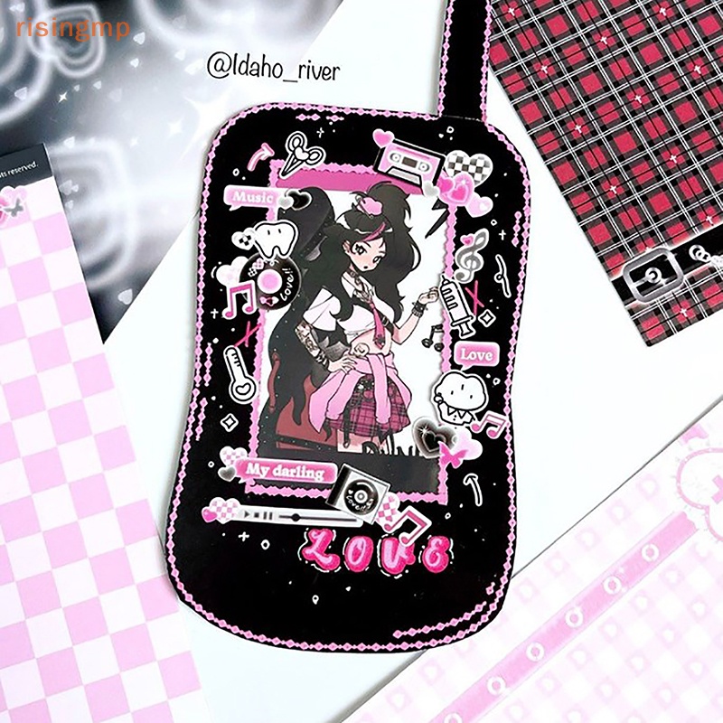 1 Miếng Dán Hình Nốt Nhạc Y2K Trang Trí Sổ Tay DIY