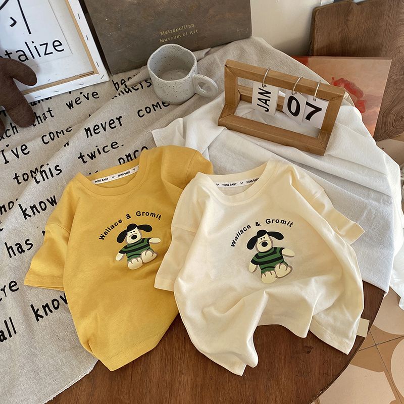 Áo Thun Cotton Mỏng Tay Ngắn Cổ Tròn Màu Trơn Phong Cách Nhật Hàn Thời Trang Mùa Hè Mới 2023 Dành Cho Nữ