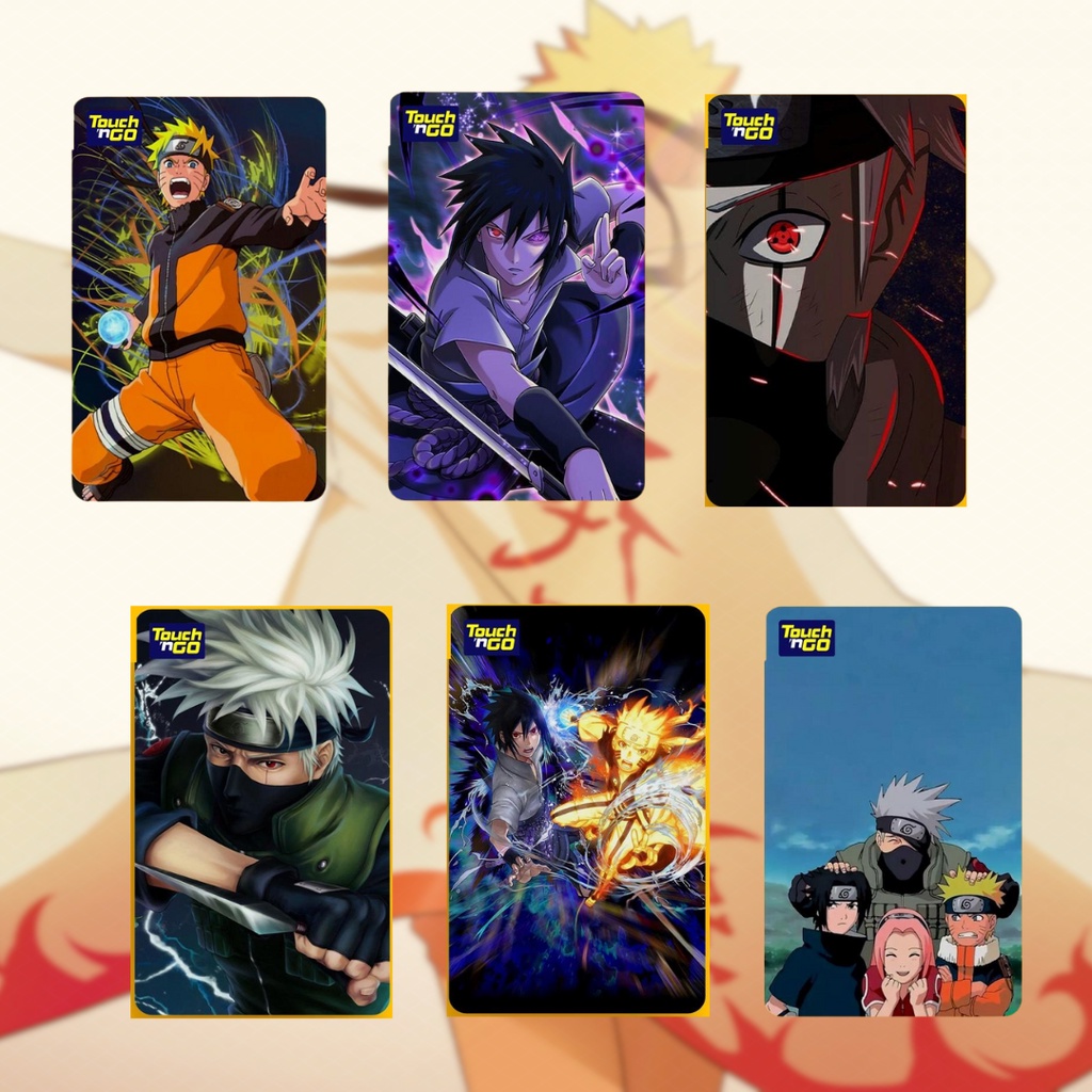 Sticker Dán Thẻ ATM Naruto Shippuden (Series 1) - Miếng Dán ATM - Skin Card - Chất Liệu Chống Xước -