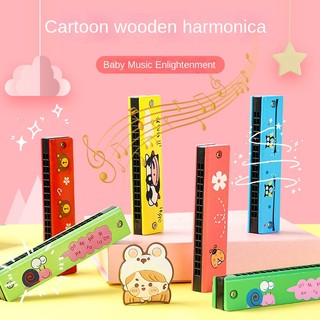 Kèn harmonica Gỗ / Kèn harmonica 16 Lỗ Cho Bé