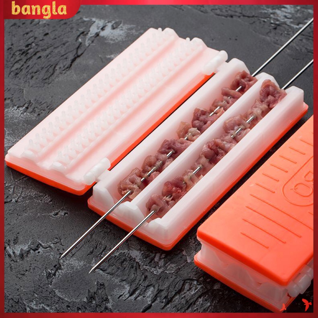 Banglala Banglalas| Dụng Cụ Xiên Thịt Nướng BBQ Tiết Kiệm Diện Tích