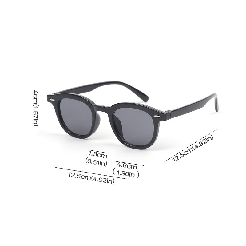 Kính Mát Chống Tia UV Phong Cách Cổ Điển Thời Trang Mùa Hè Cho Bé Trai Và Gái