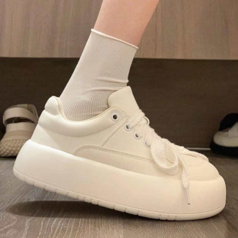 🔥Gửi chất tẩy rửa🔥Giày Thể Thao Đế Phẳng Phong Cách Harajuku Hồng Kông Thời Trang Mùa Thu Hàng Mới 2023
