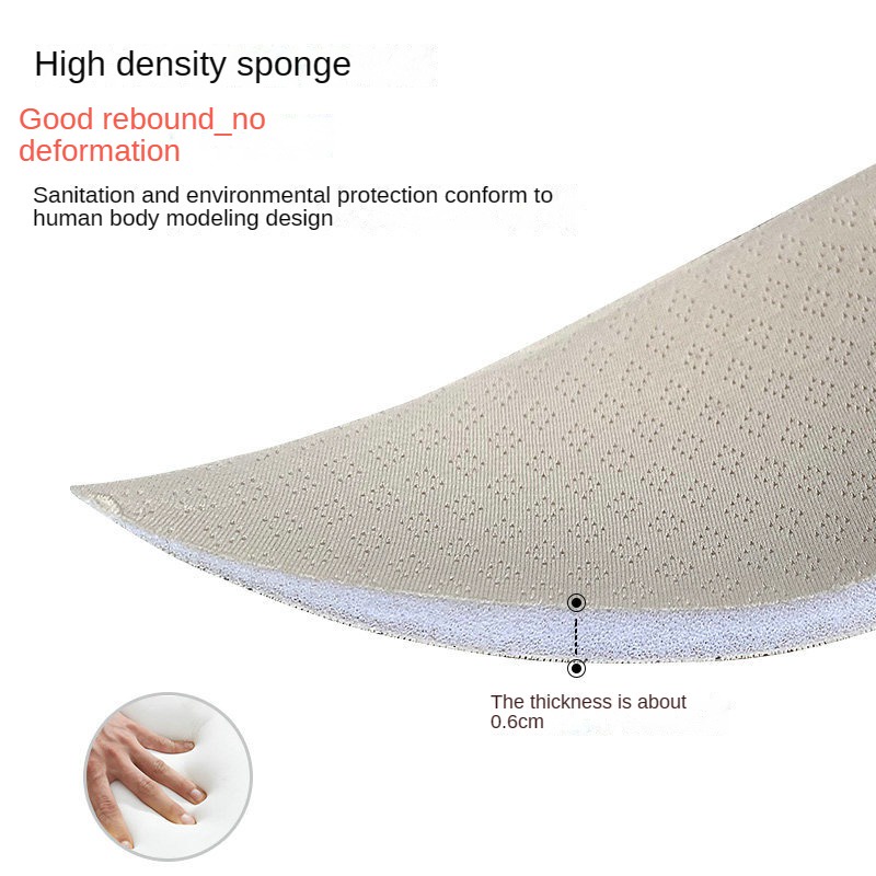Đồ lót thể thao latex bra pads triangle soft breathable thin fitness yoga bra pads