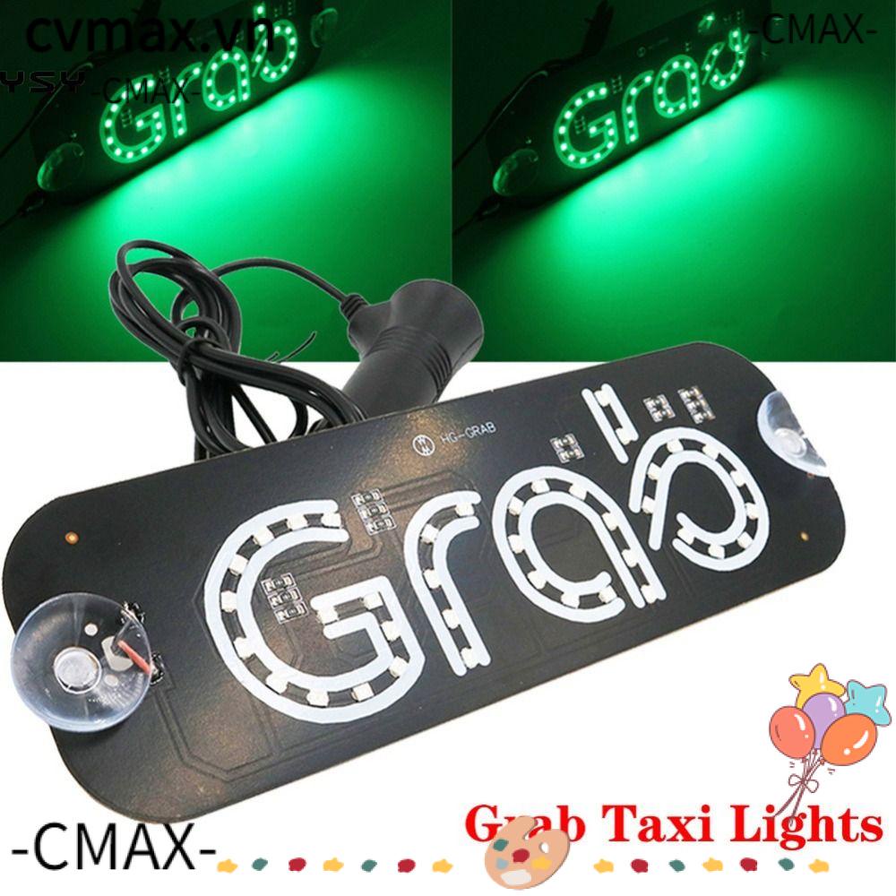 Cmax grab led đèn taxi, bảng điều khiển đèn tín hiệu ô tô 39smd 2835, đèn xanh bền kính chắn gió tín hiệu đèn báo hiệu cab đèn báo phụ kiện ô tô