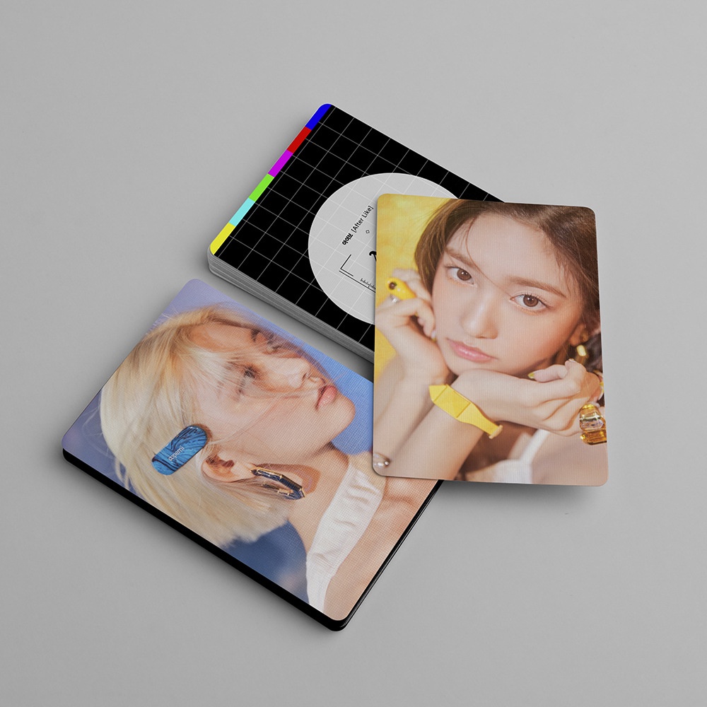 55 cái / hộp ive album mới a dreamy day photocards eleven after like i've lomo cards rei wonyoung liz leeseo gaeul yujin kpop postcards on sale jy