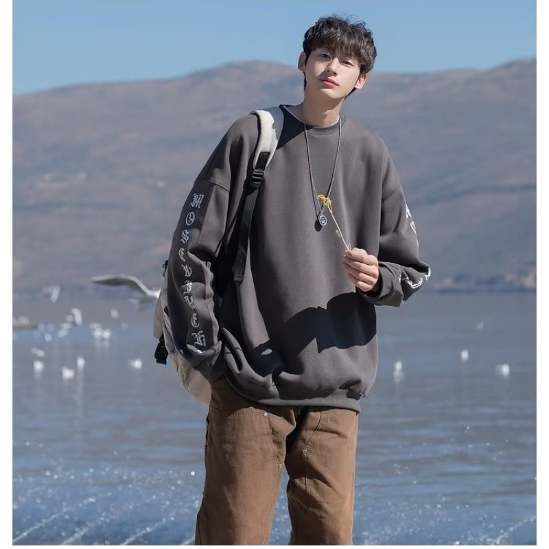 Áo sweater nam VOCKOO C90AJB9 36Z230909 DS230807 dài tay thời trang thanh lịch 2023