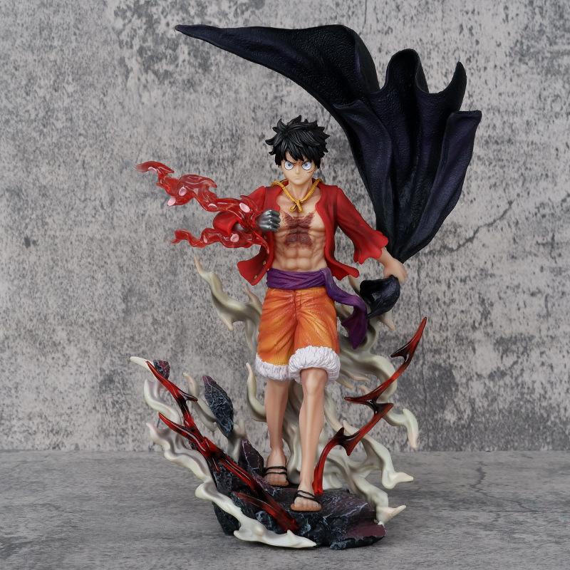 Mô hình Luffy cầm áo choàng đen cao 30 cm cực sắc nét - Mô hình One Piece