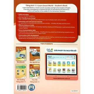 Sách Tiếng Anh 11 I-Learn Smart World - Student's Book (2023)