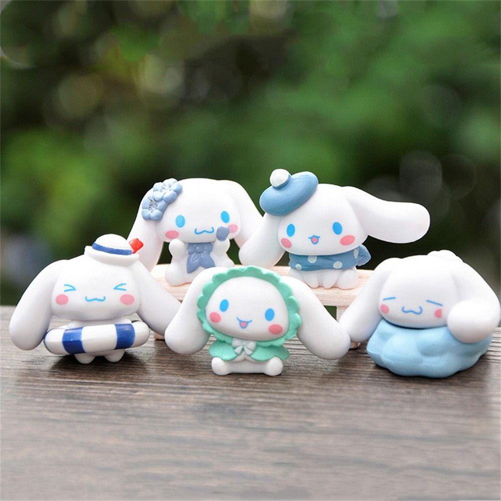 Búp bê đồ chơi MMULCK bằng PVC hình nhân vật Cinnamoroll anime phong cách kawaii dùng trang trí bánh