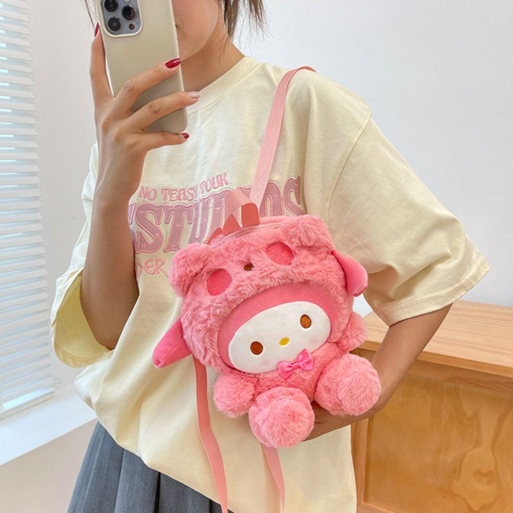 Shanhai kuromi Ba Lô Bông Hoạt Hình Dễ Thương y2k