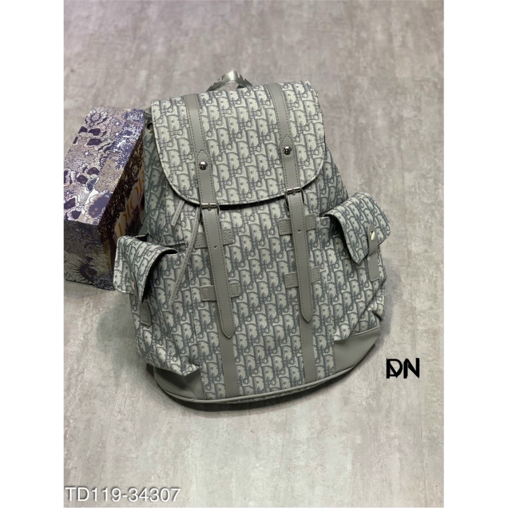 Balo Đi Chơi, Đi Học Nam Nữ Dio Hoạ Tiết Logo Thêu Chìm Siêu Cấp