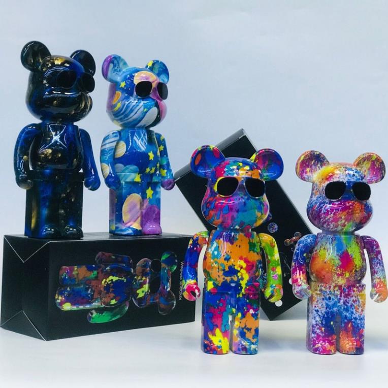 Loa Bluetooth Gấu Bearbrick B5 Màu Sắc Sang Chảnh, Loa Không Dây Mini Buns, Âm Bass Cực Mạnh,Chống Nước PUCEN