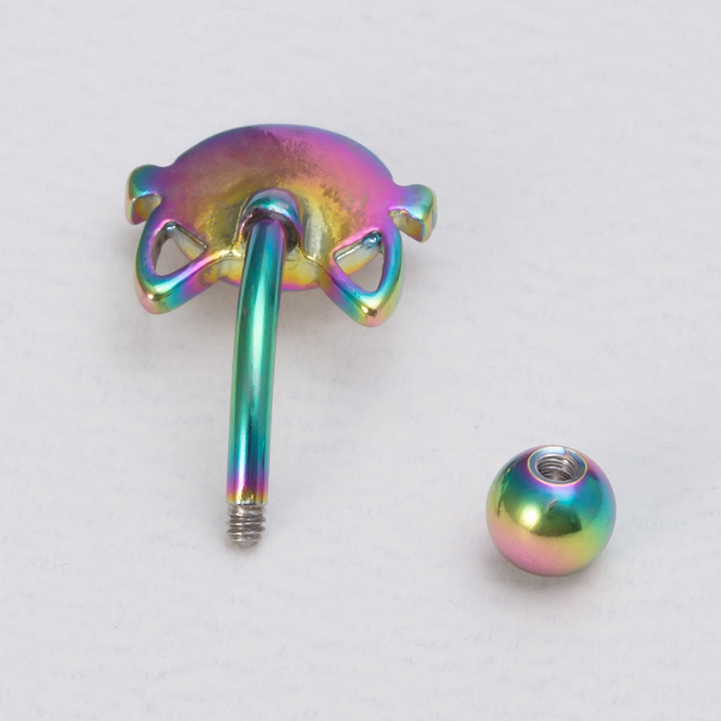 1 Khuyên Rốn Hình Mèo Hoạt Hình Dễ Thương