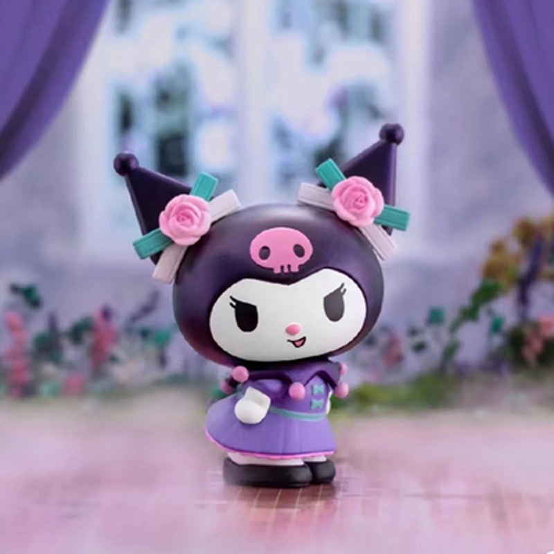 Sanrio kuromi original mystery box birthday party series mini figure surprise blind box người hâm mộ mô hình dễ thương bộ sưu tập quà tặng đồ chơi