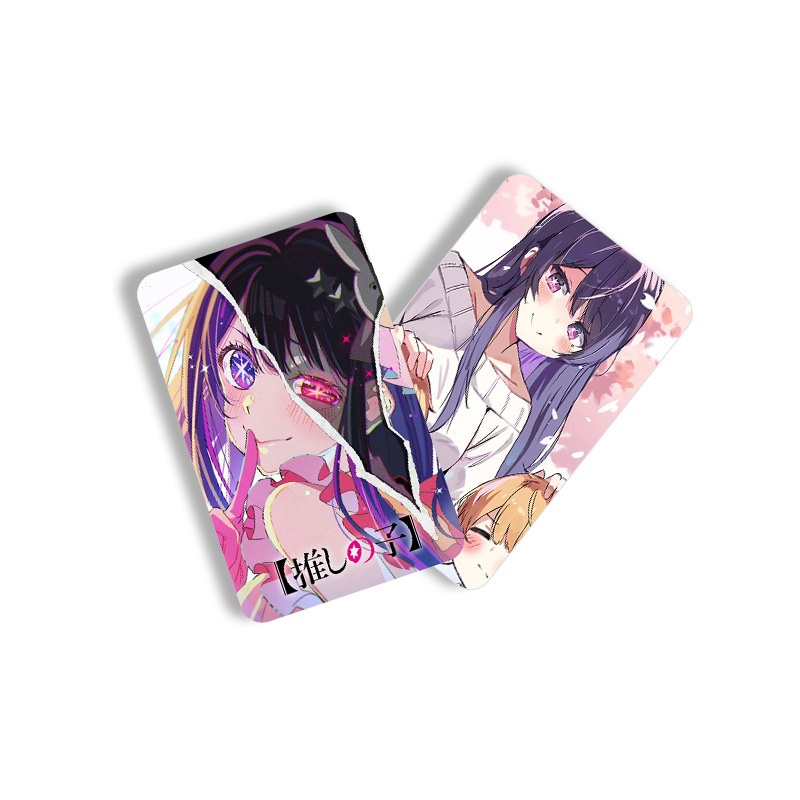 Anime OSHI NO KO Photocard Hoshino Rubii Double Sided Lomo Card 60pcs/box