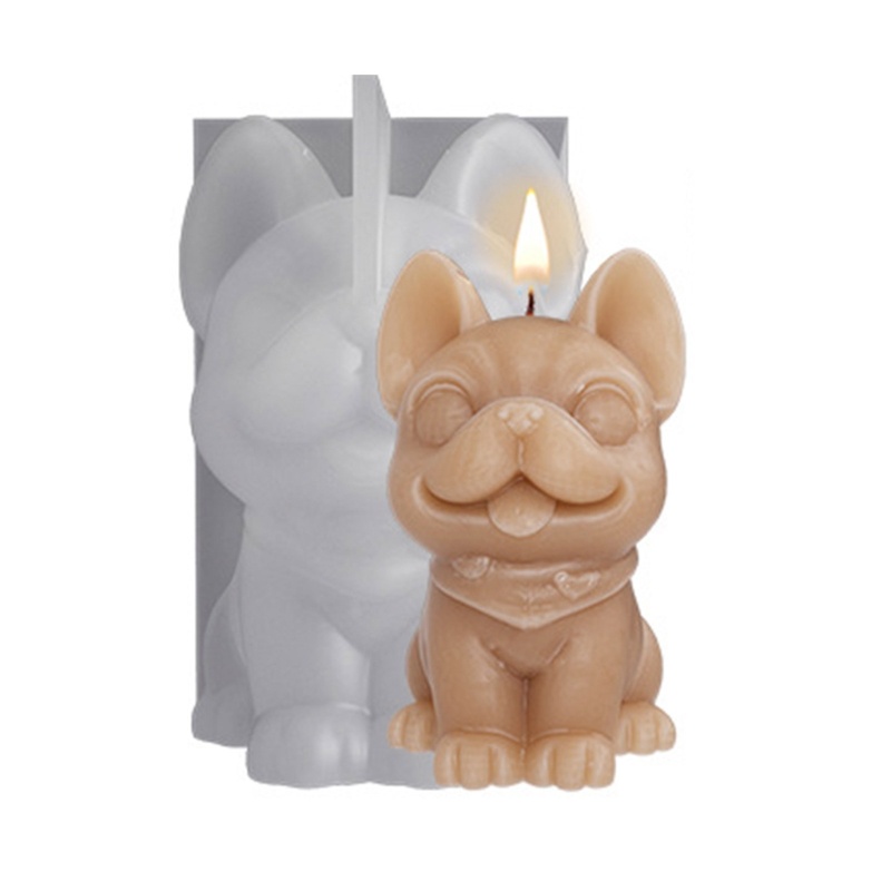 Khuôn silicone Làm Móc Khóa diy Hình Chó Mèo Xinh Xắn