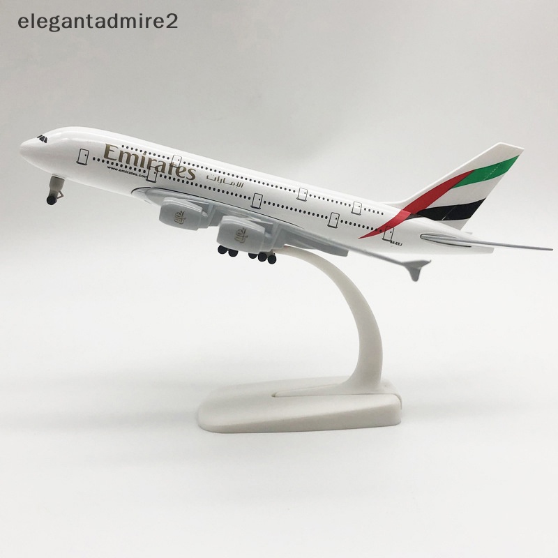 Mô hình máy bay kim loại 20cm 1: 400 emirates airbus a380 bản sao kim loại vật liệu hợp kim mô phỏng hàng không trẻ em quà tặng cậu bé.