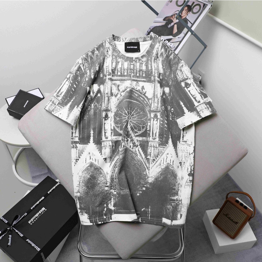 Áo Thun Ngắn Nam Chất Liệu Cotton Sành Điệu Old FAPAS