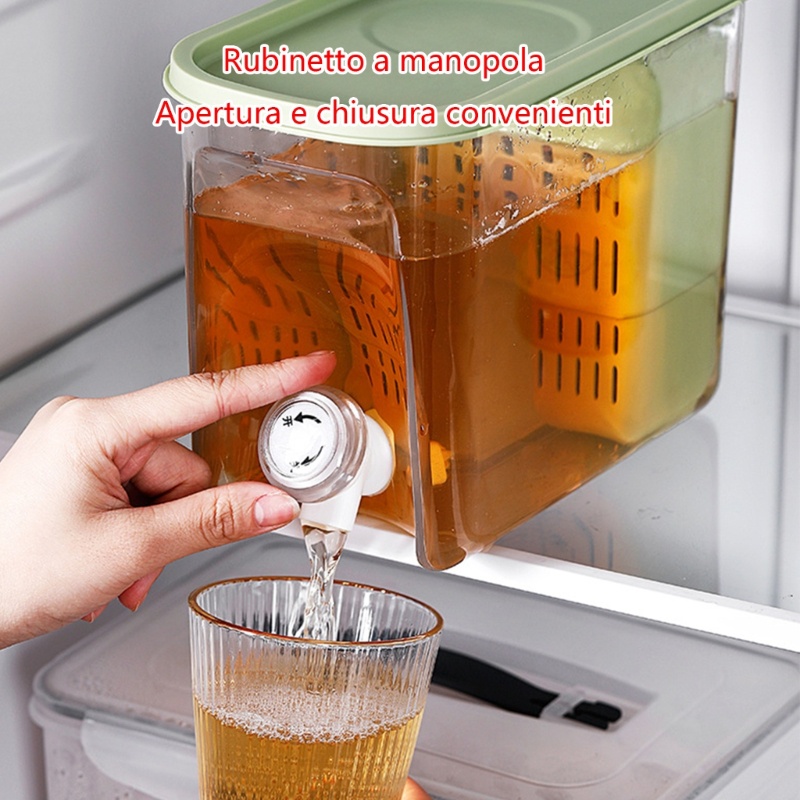 Bình Đựng Nước Bằng Nhựa PP Dung Tích Lớn 5800ML Tiện Dụng