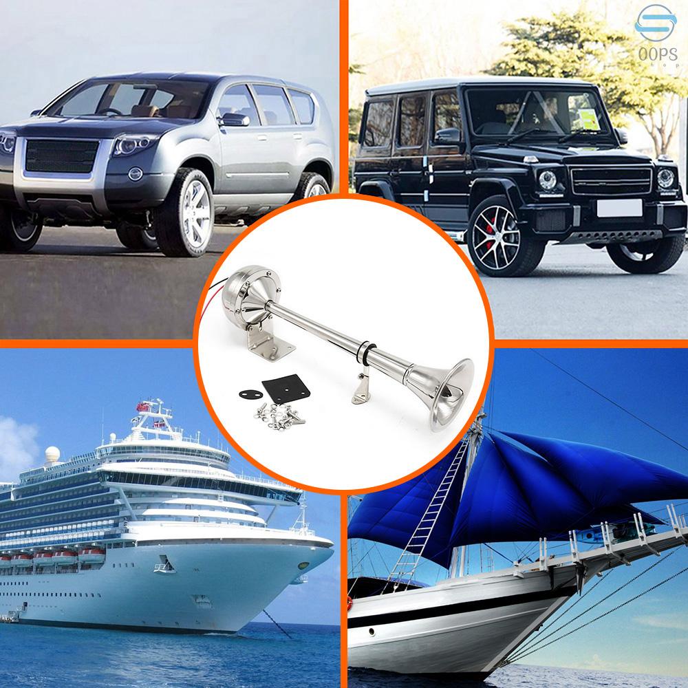 Còi Hơi Điện 12V 125dB Cho Xe Hơi / Xe Tải / Tàu Thuyền