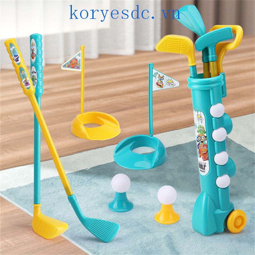 Bộ Gậy Đánh Golf Bằng Nhựa Vui Nhộn Cho Bé