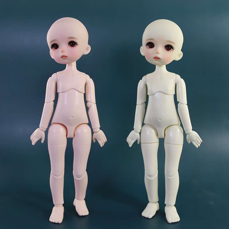 Búp Bê BJD 1 / 6 20 Khớp Xoay Bằng Da Trắng / Hồng Xinh Xắn