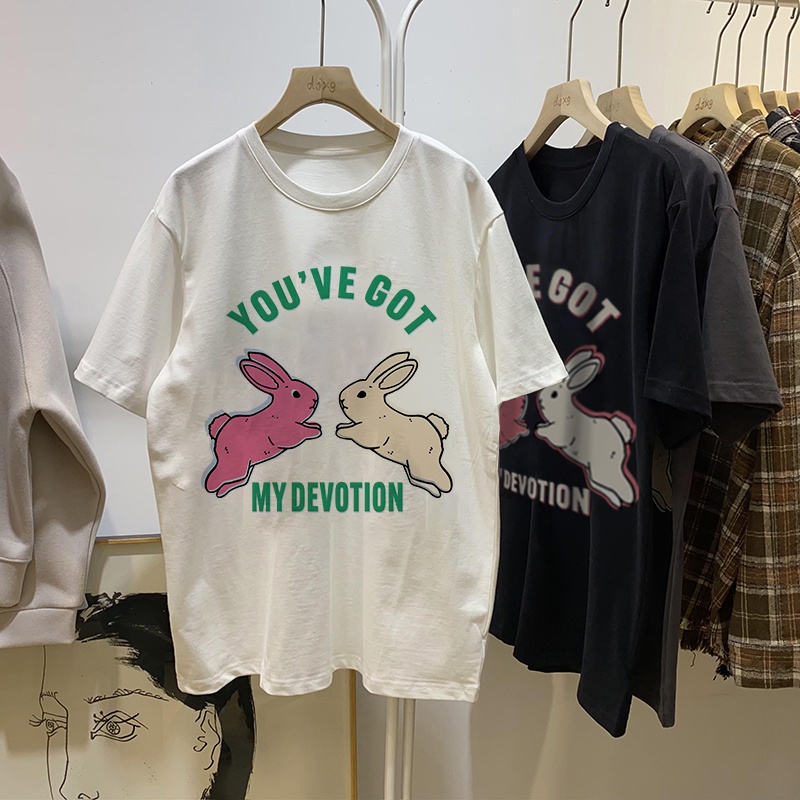 NRVP Áo Thun 100% Cotton Tay NgắN Plus Size Cho Nam Và Nữ