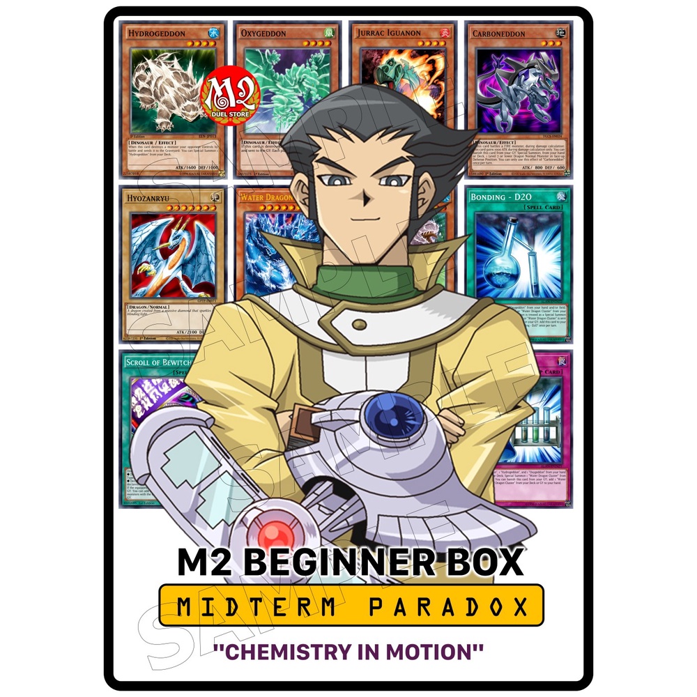 Hộp Thẻ Bài Yugioh M2 Beginner Box: Bastion Misawa - Chemistry In Motion - SPEED DUEL - Chính Hãng M2 DUEL Store