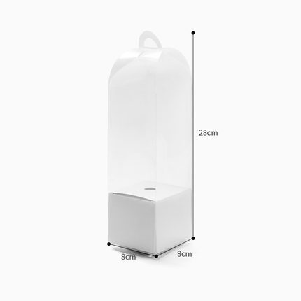 Hộp Hoa Hồng Bằng Pvc Trong Suốt Dùng Làm Quà Tặng Ngày Nhà Giáo