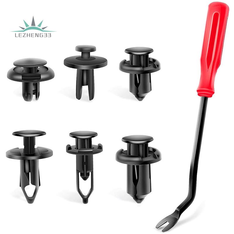 Set 120 Ốc Vít Nhựa 6.3mm 8mm 9mm 10mm Thay Thế Chuyên Dụng Cho Xe Hơi