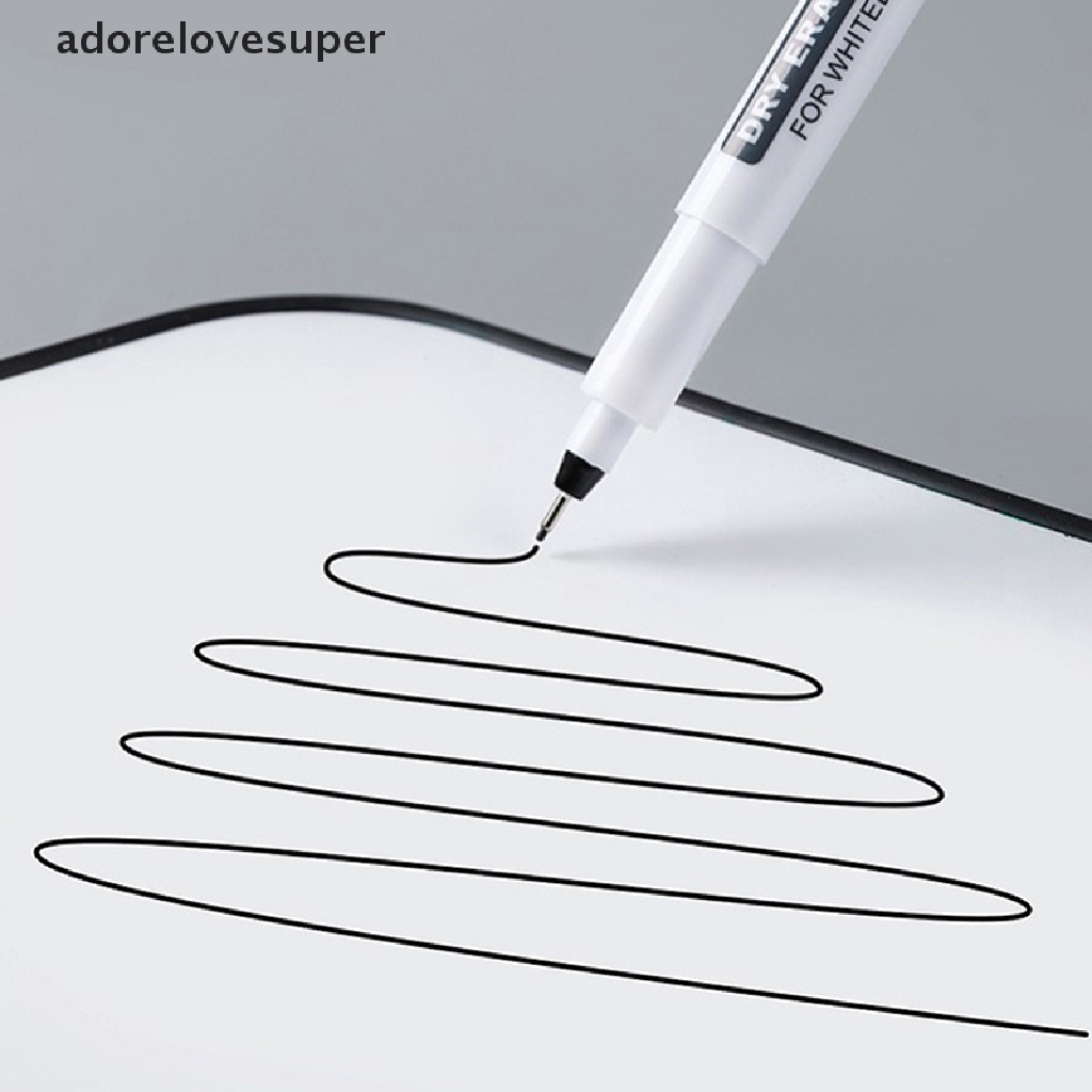 Ad1vn Bút Lông Viết Bảng Trắng Mỏng 0.5MM Không Thấm Nước Tẩy Xóa Được