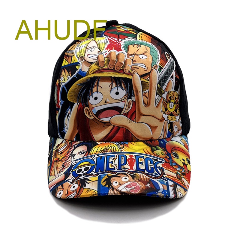 Mũ Lưỡi Trai Thêu Hình Anime One Piece