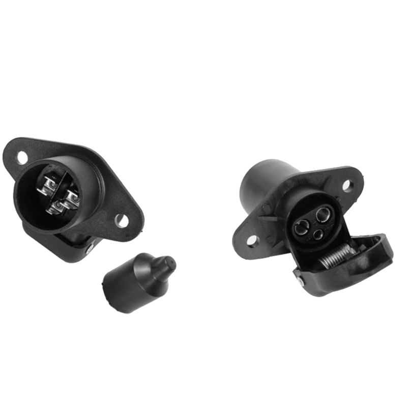 Phích Cắm Chuyển Đổi 3 Chấu Phong Cách Châu Âu Cho Xe Hơi