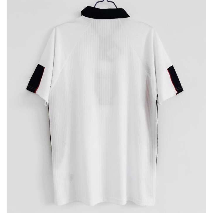 Áo Bóng Đá Dài Tay Jersey Beckham Jersey 98 1998 Phong Cách Retro Anh Quốc