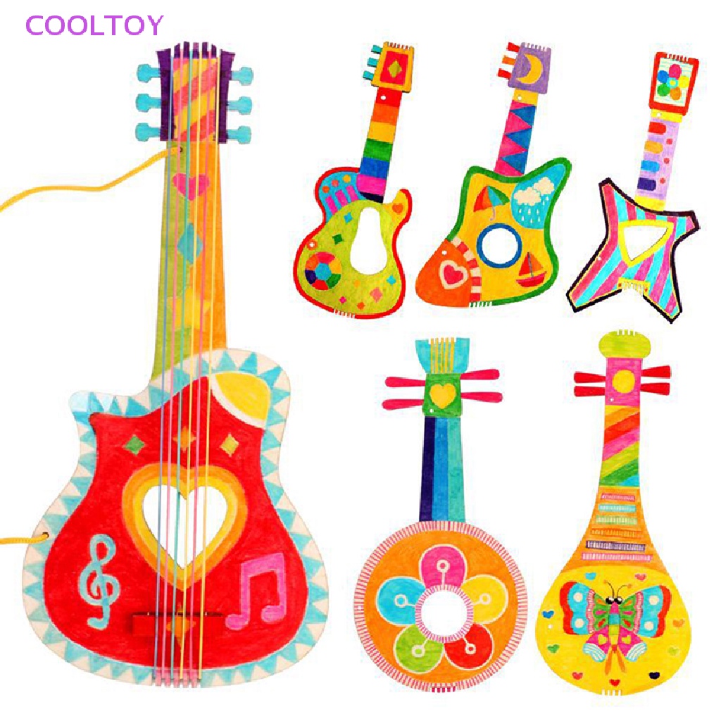 1 Đồ Chơi Đàn Ghita Handmade DIY Cho Bé