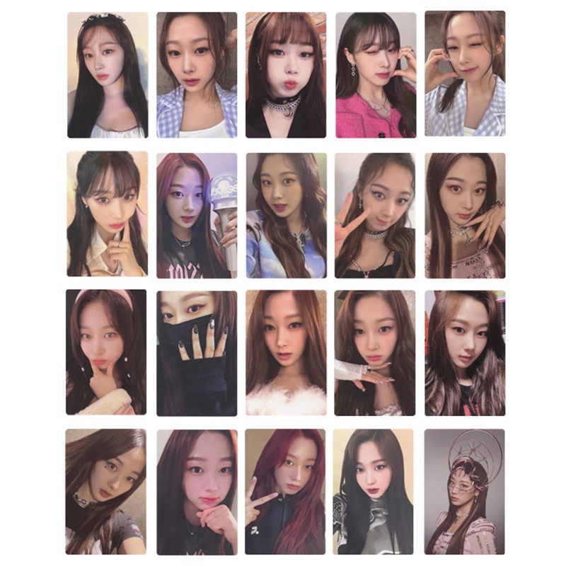 Set 20 Tấm Thẻ Ảnh LOMO In Hình Các Thành Viên Nhóm Nhạc Kpop Vespa