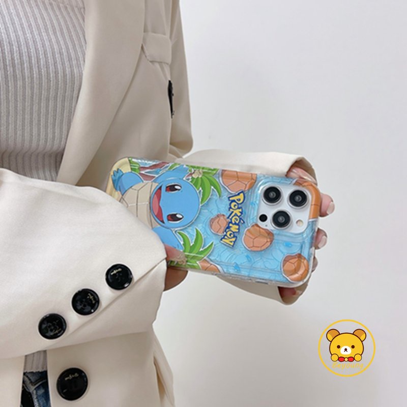 Ốp Điện Thoại TPU Mềm Họa Tiết Hoạt Hình Pikachu Cho iPhone 13 12 11 Pro Max 8 7 Plus SE 2020