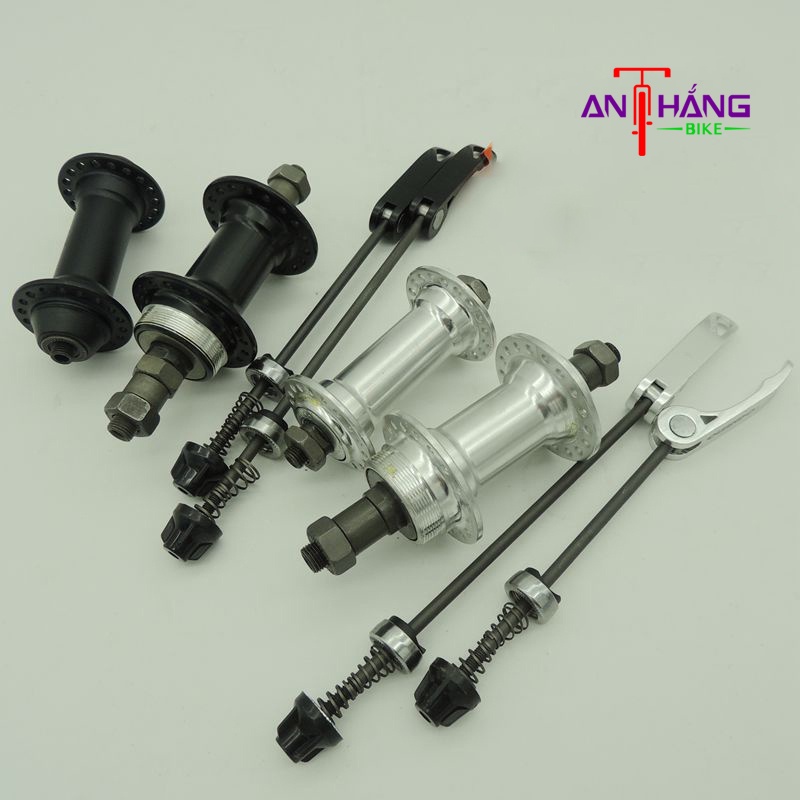 Đùm xe đạp, moayo nhôm xe thể thao phanh u, líp vặn 32, 36 lỗ