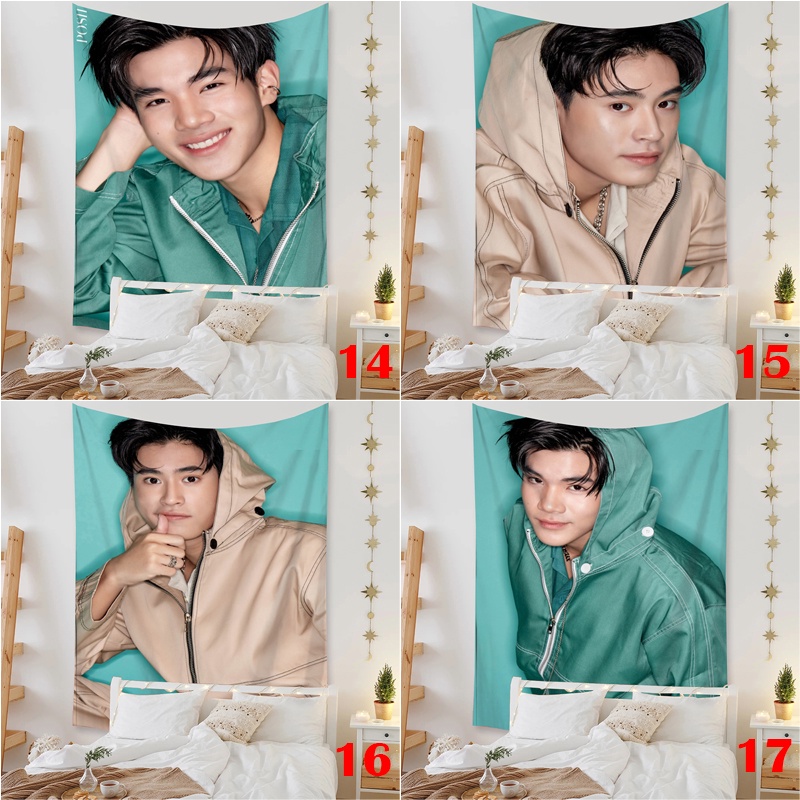 Thảm Treo Tường Trang Trí Phòng Ngủ / Ký Túc Xá Bằng Polyester GeminiFourth Kèm Kẹp