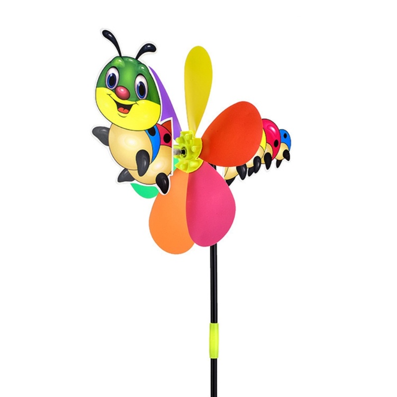 Chong Chóng Gió Hình Động Vật Hoạt Hình 3D Đáng Yêu Trang Trí Sân Vườn