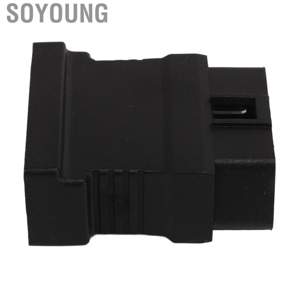 Soyoung 16 Pin OBD Cable Connector  Impact Resistant OBD2 16E Easy Installation Precise Match Stable Structure Ideal Replacement for Diagnostic Tool