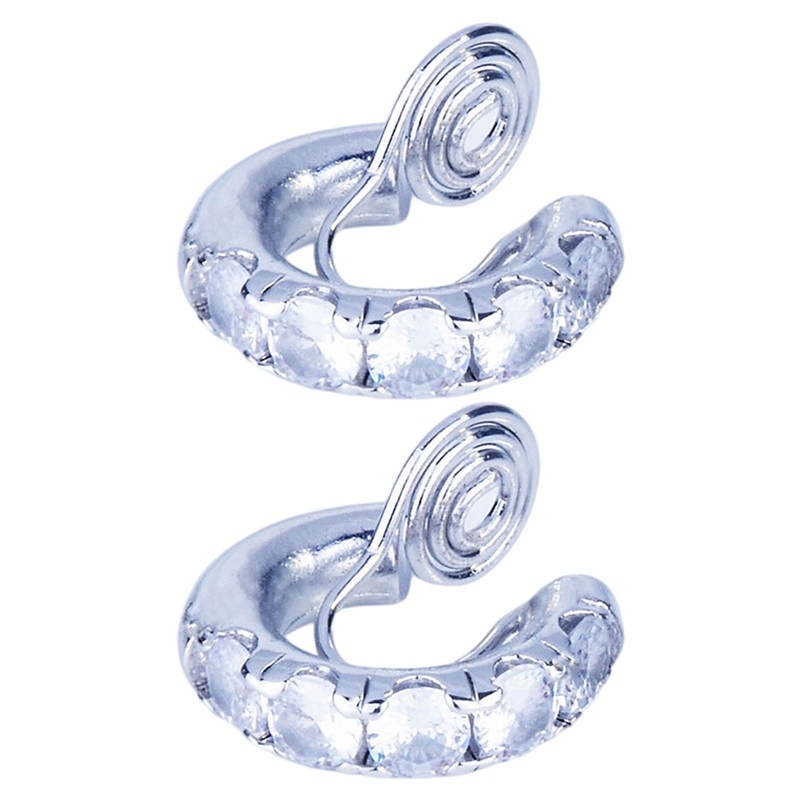 Khuyên Tai Tròn Đính Đá Zircon Sang Trọng