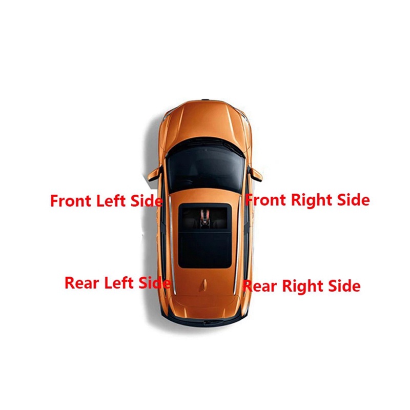 Nắp Đậy Bảo Vệ Khung Nóc Xe Hơi VW CROSS POLO 2007-2011