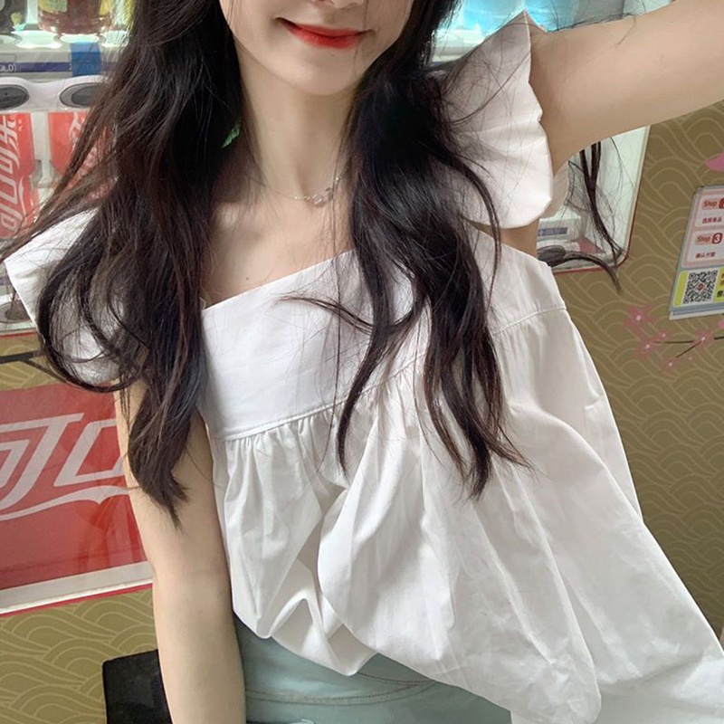 IELGY Áo Sơ Mi Tay Dài Phong Cách Pháp Ngọt Ngào Cao Cấp Thời Trang Cho Nữ